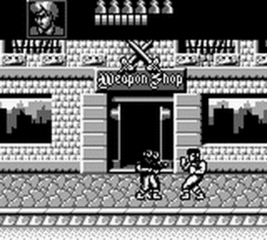 Double Dragon III The Arcade Game screenshot 5 for GameBoy